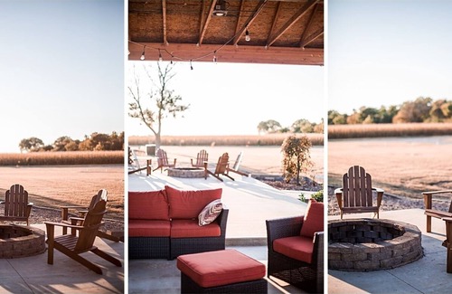 Great Bend Maison | Kansas Hunting Lodge: Perfect for Larger groups