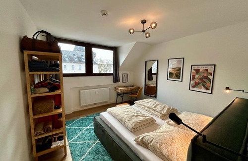 Mitte Appartement | Karl Central Flats - Netflix - Parkplatz - Balkon