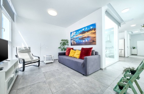 Caleta de Famara Chalet De Ski | Karma Famara 1 - 25m de la plage, wifi rapide et terrasse sur le toit