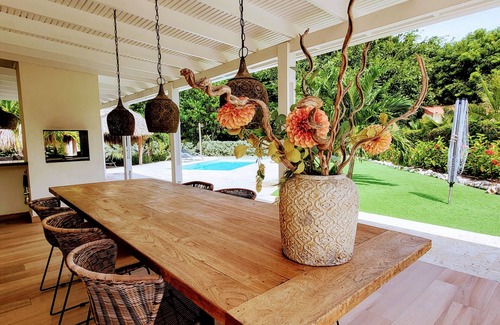 Grote Berg Maison | Kas di Rosa, 8p luxury villa, private pool, tropical garden