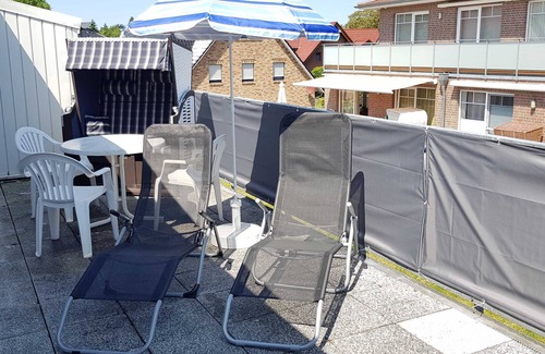 Lauterbach Appartement | Katharina Whg 110 avec 2 terrasses sur le toit - HK 2 chambre 110