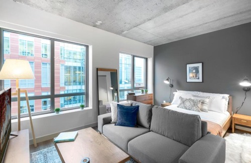 MIT Appartement | Kendall Sq Studio w Gym nr MIT MGH BOS-36