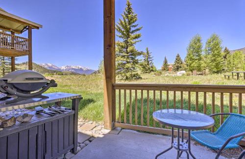 Summit Cove Appartement | Keystone Condo with Patio and Mountain Views!