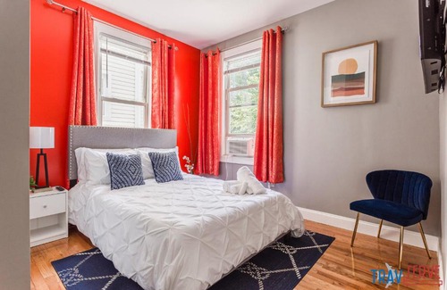 Pelham Bay Appartement | King Size Bed Fast Wifi 278Mbps Bronx Zoo 2 miles