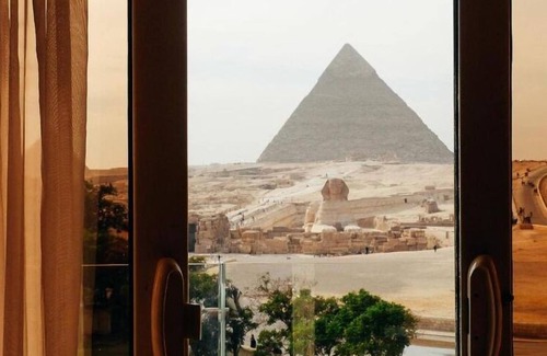 Al Manial Appartement | King Suite with Balcony pyramids and sphinx view