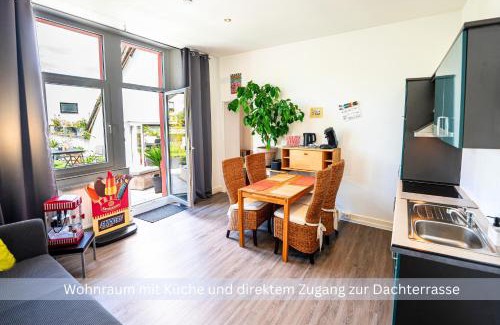 Trittenheim Appartement | Kinofilmwohnung mit großem Dachgarten im Gästehaus Graf-Schmelzer