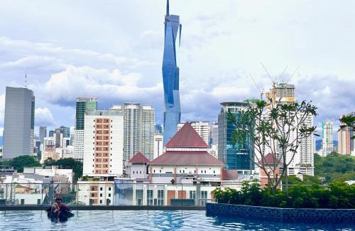 Brickfields Appartement | KL Central 33rd Floor KLCC view
