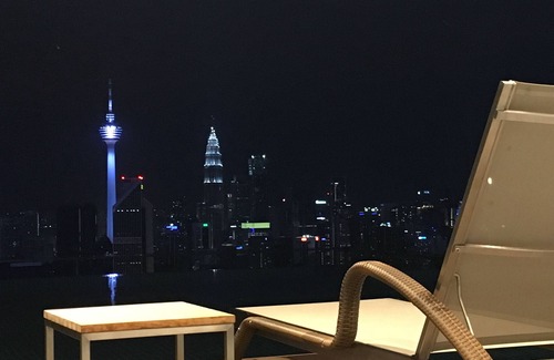 Kuala Lumpur Appartement | Piscine à débordement sur le toit KL Sentral (B)