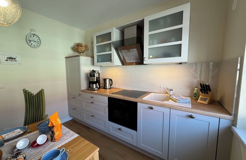 Ribnitz-Damgarten Appartement | * Les petits garnements * Location de vacances - Central et ostseenah avec balcon WiFi & E-Bike