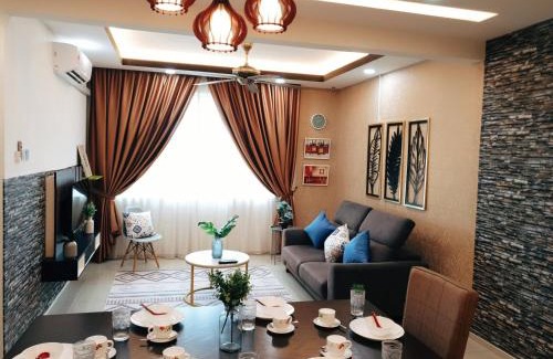Sepang Appartement | KLIA Nilai Sepang EHSAN RESIDENCE 8 PAX Air-Con Homestay