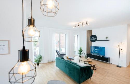 Boeblingen Appartement | koCASA-Apartments 02, Design, City-Center Böblingen, Stellplatz, Balkon