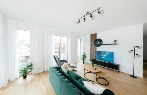 Boeblingen Appartement | koCASA-Apartments 02, Design, City-Center Böblingen, Stellplatz, Balkon