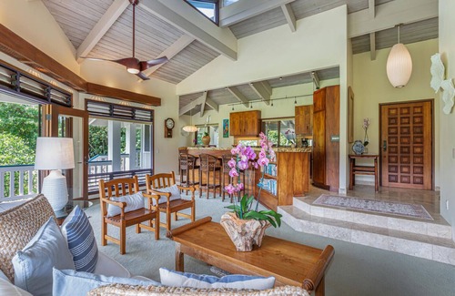 Wainiha Maison | Kolohala in Haena is a tranquil place to enjoy your tropical vacation!