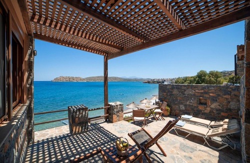 Elounda Cottage | KOLOKITHA: Spacy 1 Studio Plaka Beach Cottage