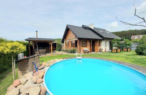Krokowa Maison | Komfortowy Dom Całoroczny - sauna, jacuzzi, bilard