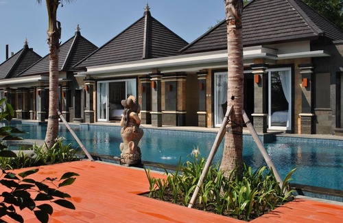 Gianyar Villa | Kori Maharani Villas - Accès Piscine Lagon 6