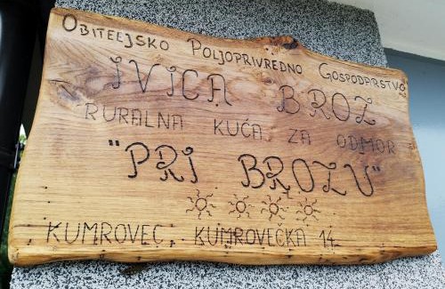 Kumrovec Appartement | Kuća za odmor Pri Brozu