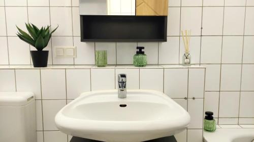 Bad Schmiedeberg Appartement | Kurzentrum, Küche, radfreundlich, gemütliches Bett