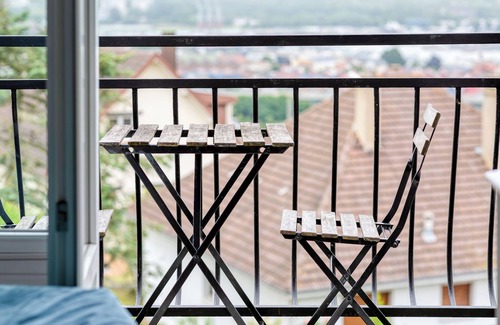 Dieppe Appartement | Léon 11, charmant studio avec balcon et vue mer