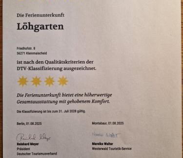 Kleinmaischeid Appartement | Löhgarten
