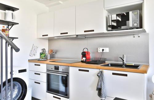 Zillisheim Appartement | L'évasion, terrasse parking