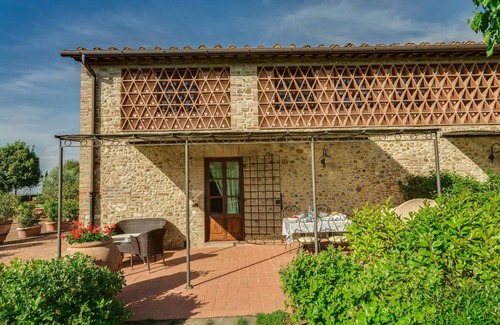 San Pietro in Bossolo Appartement | La Haye, appartement de deux chambres dans le Chianti avec climatisation et piscine