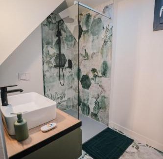 Pont-du-Chateau Maison | L'Amazone - Jungle Room avec Jacuzzi