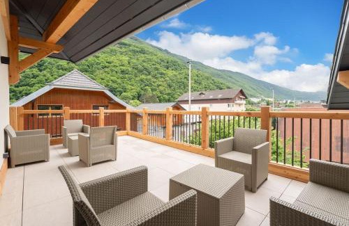 La Bathie Appartement | L'Auberge - Appartement cosy 3 chambres