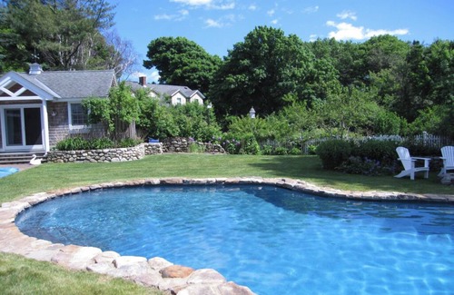 Biddeford Pool Maison | L. B. Orcutt - Biddeford Pool with a Pool