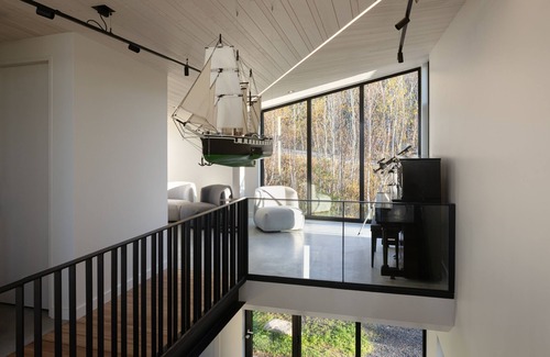 La Malbaie Villa | L'Embâcle: Chalet de luxe avec piscine, spa et vue