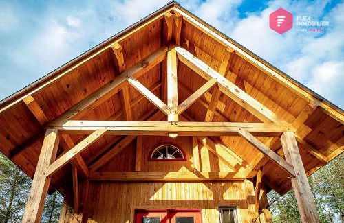Notre-Dame-Des-Bois Chalet De Ski | L'Ermite - Rustique Écoresponsable Dans la nature