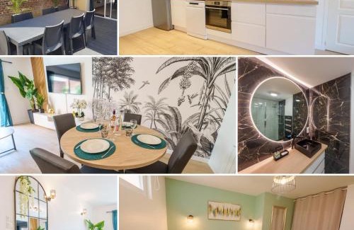 Saint-Quentin Appartement | L'Escale Tropicale, appartement indépendant avec terrasse privative