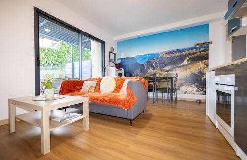 Beaucroissant Appartement | L'escapade dauphinoise, gîte 2 chambres avec terrasse et clim