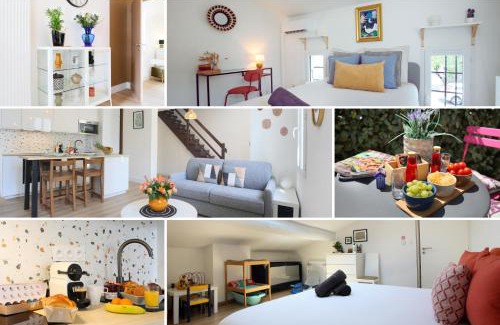 Lalande-Grand Selve Appartement | L'Ethnique 7p - Climatisation - Jardin - Parking - Salle de Sport