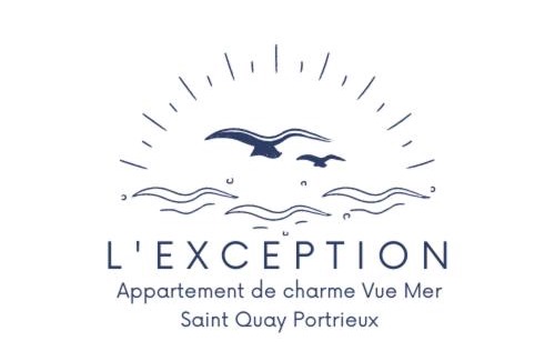 Saint-Quay-Portrieux Appartement | L'Exception Terrasse Vue Mer Haut de Gamme