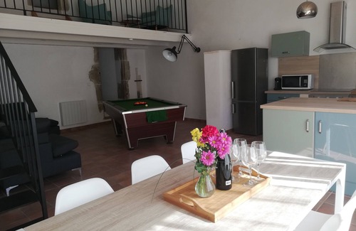 Saint-Andre-de-Roquepertuis Maison | "L'intemporel" Le Grand Gîte près de la Cèze et l'Ardèche - Vallon Pont d'Arc