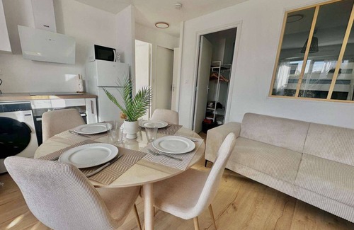 Bernieres-sur-Mer Appartement | L'îleau, accès direct à la plage
