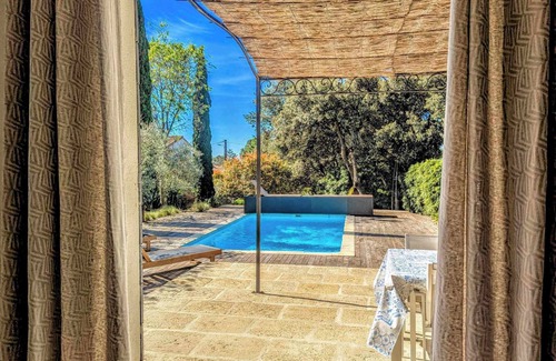 Saint-Hilaire-d'Ozilhan Villa | L'oliveraie d'Ozilhan | Swimming pool | Air conditioning