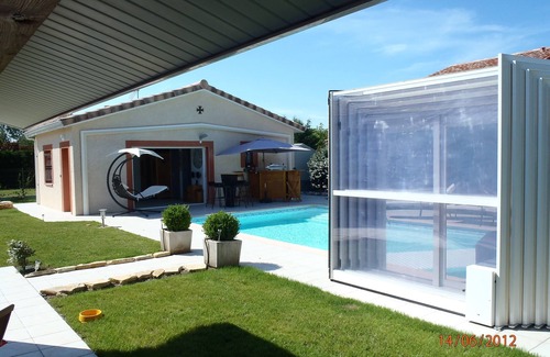 Muret Maison | L'Olivier Tropical piscine, couverte, spa, sauna