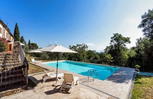 Loro Ciuffenna Villa | La Bandita : Élégance Toscane sur la Route du Vin