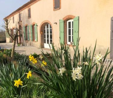 Garganvillar Lit Et Petit-Déjeuner | La Bastilac chambre Nature