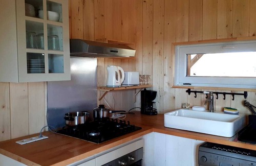 Pleugueneuc Chalet De Ski | La cabane Ô ziboux - chalet à la campagne