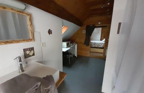 Vatan Appartement | La cabane: Chambre double, salle de bain privée
