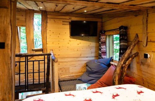 Saint-Louis Chalet De Ski | La Cabane dans les arbres du Domaine de la Forestière
