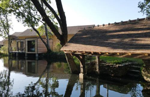 Aubepierre-Ozouer-le-Repos Maison | La cabane du pêcheur - Lodges de Bonfruit
