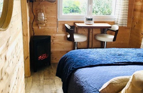 Barneville-Carteret Lit Et Petit-Déjeuner | "La Cabine" vue mer B&B à la VILLA PLEIN VENT
