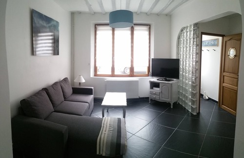 Fecamp Cottage | Gîte de bord de mer avec terrasse à Fécamp, plage à 2 minutes à pieds
