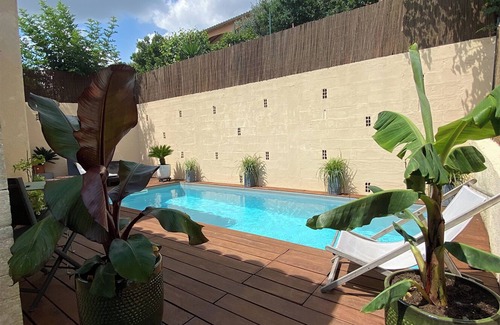 Pujaut Maison | Casa Cycas - Charmante Maison de Village - Piscine chauffée Avignon (10 ')