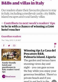 Portovenere Lit Et Petit-Déjeuner | La Casa Del Pescatore B&B