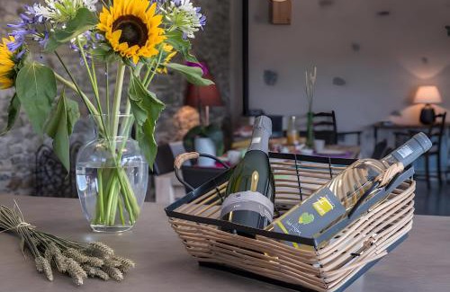 La Digne-d'Aval Maison | La Cave de Lami vue sur vignoble